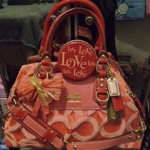 Coach Op Art Madison satchel